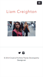 Mobile Screenshot of liam-creighton.com
